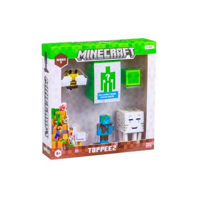 4. MINECRAFT S2 FIGURES - 6 PACK DELUXE BOX (ASSORTMENT)