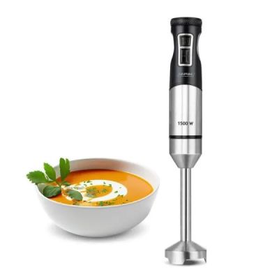 6. MPM MBL-33M 1500W hand blender 9-step regulation + TURBO