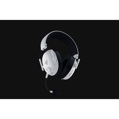 2. Razer BlackShark V3 Gaming Headset Wireless/Wired Over-Ear Wireless Microphone White
