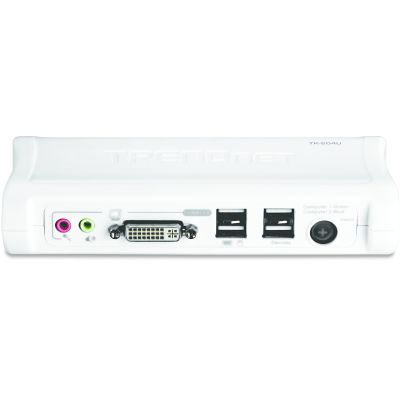 TRENDnet 2-Port DVI/USB/Audio KVM Switch with Cables