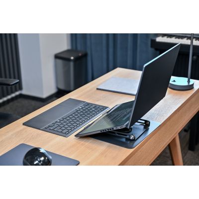 14. MEDIA-TECH ADJUSTABLE, ROTATABLE, ERGONOMIC LAPTOP STAND ROTO MT2662