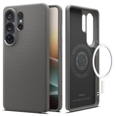 2. Spigen Liquid Air Mag MagSafe Case for Samsung Galaxy S26 Ultra - Gray