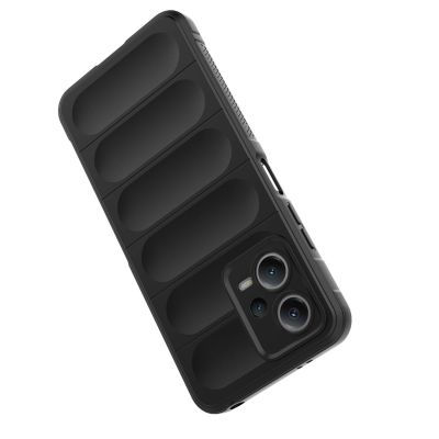 4. Magic Shield Case for Xiaomi Redmi Note 12 5G / Poco X5 5G Flexible Armor Cover Black