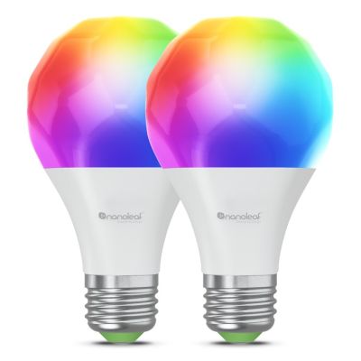 Nanoleaf Essentials Smart Bulbs - Set of 2 A60-E27 Bulbs (Wi-Fi)