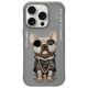 Nimmy Glasses Cool Dog Case for iPhone 16 Pro Max - Gray