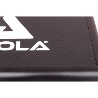 18. CASE COVER FOR 2 RACKETS AND 3 BALLS FOR TABLE TENNIS JOOLA ALU BLACK