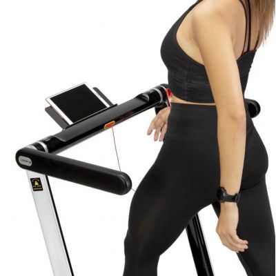 5. HMS Loop12 Gray Electric Treadmill