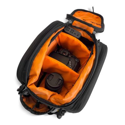 16. Wozinsky large bike rack bag 35l + rain cover black (WBB19BK)