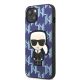 2. Karl Lagerfeld KLHCP13MPMNIKBL iPhone 13 6.1" hardcase blue/blue Monogram Ikonik Patch