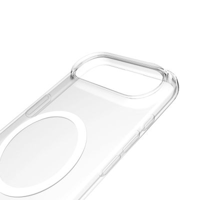 5. Puro 0.3 MAG Ultra-Slim TPU Case Compatible with MagSafe for iPhone 17 Air - Transparent