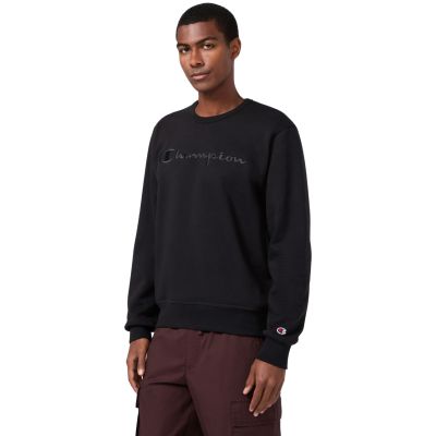 8. Champion Crewneck Sweatshirt Men's Black 220272 KK001
