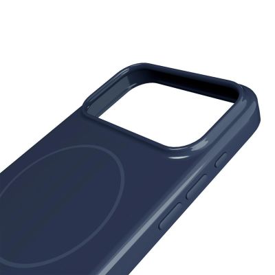 6. Puro Pulse iPhone 17 Pro Max Polycarbonate Protective Case - Dark Blue