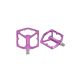 Rockbros purple platform bike pedals