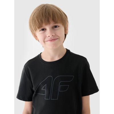 3. Boy's printed T-shirt 4F Junior 4FJWMM00TTSHM1627-20S
