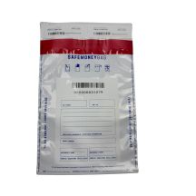 SAFEMONEYBAG Safe deposit envelopes transparent B5 190mmx260mm+35mm 100 pcs per pack