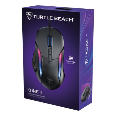 9. Turtle Beach Kone II Gaming Mouse Right Side USB Type-A Optical 26000 DPI