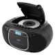 4. JVC RC-E451B Boombox black radio player