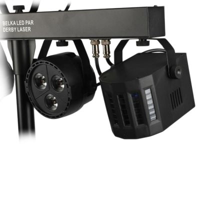 16. LIGHT4ME multi-effect LED PAR DERBY LASER BEAM