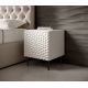 3. HOLE bedside table 2 pcs. 44x40.5xH53.5 white matt