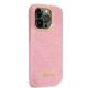 4. Guess Croco Collection case for iPhone 14 Pro - pink