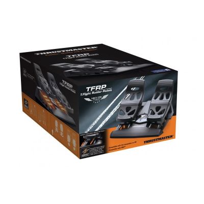 3. Thrustmaster T.Flight Rudder Pedals Black USB Pedals for PC, PlayStation 4