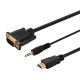 SAVIO HDMI-VGA CABLES/ADAPTER CL-198