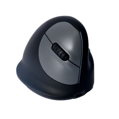 6. Ergonomic mouse R-Go Maus HE ergonomisch rechts Bluetooth mittel schwarz/sil retail
