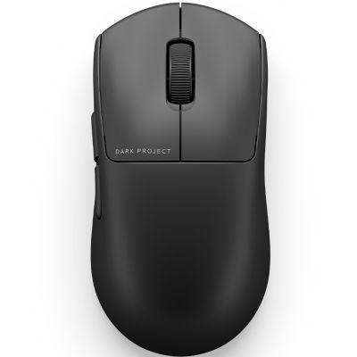 10. Dark Project DPP_NEXUS_BLACK Gaming Mouse Ambidextrous RF Wireless + Bluetooth + USB Type-C Optical 26000 DPI