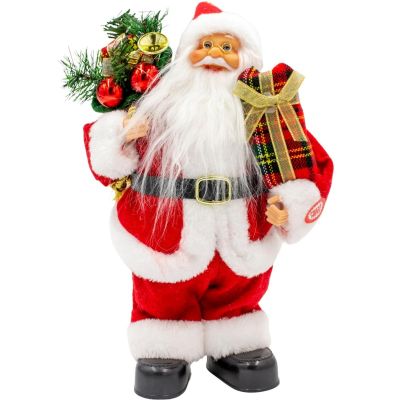 7. Decorative Dancing and Singing Santa Claus 28 cm MICA