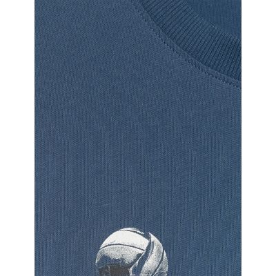 7. Men's regular t-shirt with volleyball print 4F 4FRAW25TTSHM3237-46S