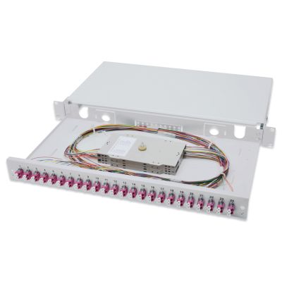 3. Digitus Fiber Optic Panel, with accessories, LC, OM4
