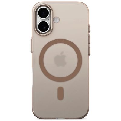 3. Tech-Protect MagZero MagSafe case for iPhone 17 - beige-brown matte
