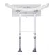 17. Wall-mounted folding shower chair