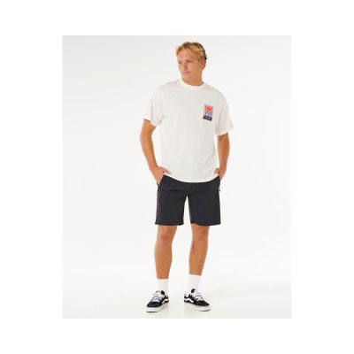 4. RIP CURL Search Dawn Tee Men's White