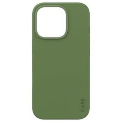 3. CARE by PanzerGlass Fashion Case iPhone 16 Pro 6.3" green/green MagSafe 1386
