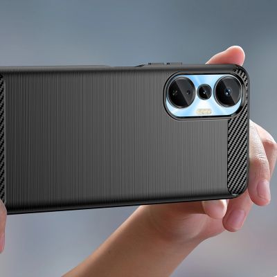 5. Carbon Case case for Infinix Hot 20S flexible silicone carbon cover black