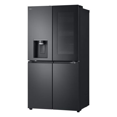 8. LG GMG960EVJE Multi Door Side-By-Side Refrigerator 179cm Essence Black Steel Matte Black Total NoFrost Water Feeder