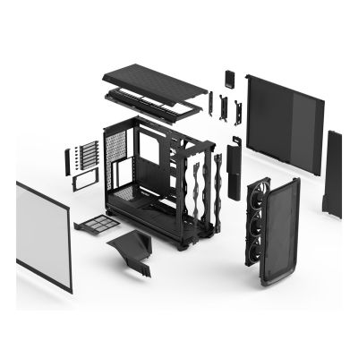 10. Fractal Design Meshify 3 XL Ambience Pro RGB Light Tint ATX Case