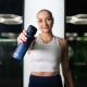 73. Meteor 650 ml navy blue sports bottle