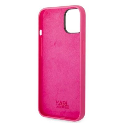 7. Karl Lagerfeld KLHCP14MSRSGRCF iPhone 14 Plus 6.7 "hardcase pink / pink Silicone RSG
