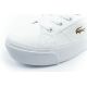6. Lacoste women's sports shoes Ziane Platform 126 sneakers white fashionable