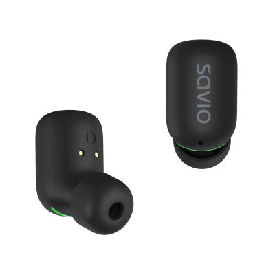 4. SAVIO WIRELESS BLUETOOTH 5.1 IPX5 HEADPHONES TWS-09
