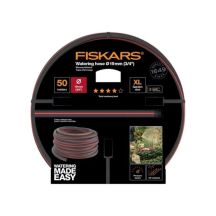 Fiskars 1027111 Garden Hose 50m Above Ground Black, Red