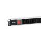 2. Equip 333318 PDU 12-way Power Distribution Unit 1U Black, Silver
