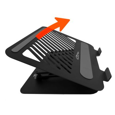 4. MEDIA-TECH ADJUSTABLE, ROTATABLE, ERGONOMIC LAPTOP STAND ROTO MT2662
