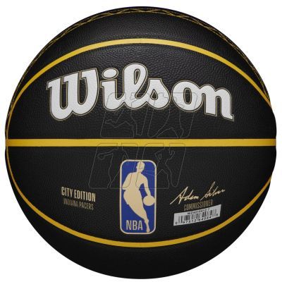 Wilson NBA Team City Collector Indiana Pacers Ball WZ4016412ID basketball