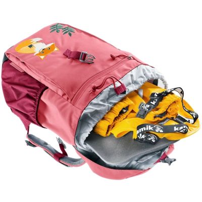 8. Deuter Waldfuchs 14 Children's Hiking Backpack, Dahlia/Raspberry