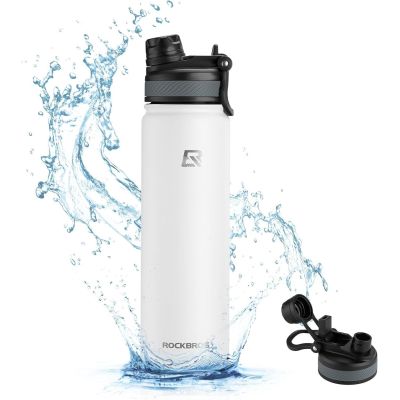 Rockbros thermal bottle 35210029007 white 1000ml
