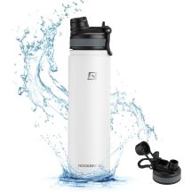 Rockbros thermal bottle 35210029007 white 1000ml