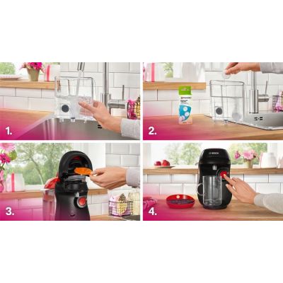 6. Bosch Tassimo coffee machine red (TAS103E)